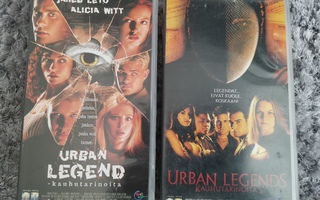 Urban Legends - Kauhutarinoita 1 ja 2 (1998 ja 2000) VHS