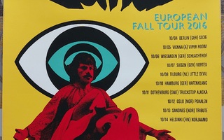 Lucifer-juliste: European Fall Tour 2016