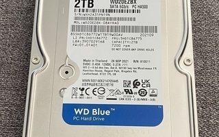 TAKUU 10/2025 Western Digital 2TB Sata 3,5” WD20EZBX