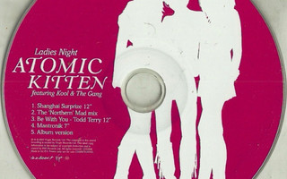 Atomic Kitten feat. Kool & The Gang – Ladies Night PROMO CDS