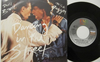 David Bowie And Mick Jagger Dancing In The Street 7" sinkku