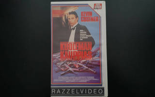 VHS: Kuoleman Kauppias / The Gunrunner (Kevin Costner 1989)