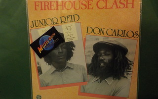 JUNIOR REID / DON CARLOS - FIREHOUSE CLASH M-/M- LP