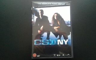 DVD: CSI: NY koko 1 kausi, jaksot 1-23 6xDVD (2006)
