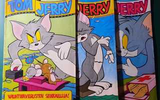 Tom&Jerry -lehtiä (3 kpl)