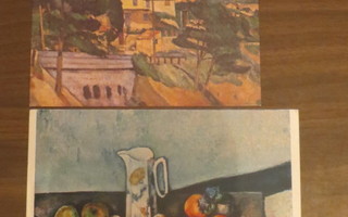 Paul Cézanne: Kaksi taidekorttia