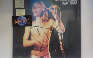 IGGY AND THE STOOGES - MORE POWER M-/M LP + NIMMARI IGGY
