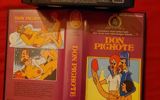 Don Pichote Aikuisten piirretty! Vhs fix