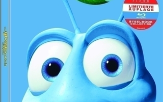 Pixar : A Bug's Life (Saksa steelbook - uusi) Enkku teksit