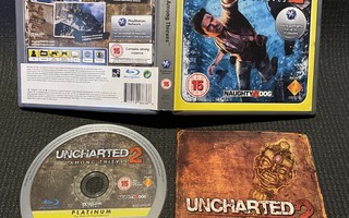 Uncharted 2 Among Thieves Platinum PS3 - CiB