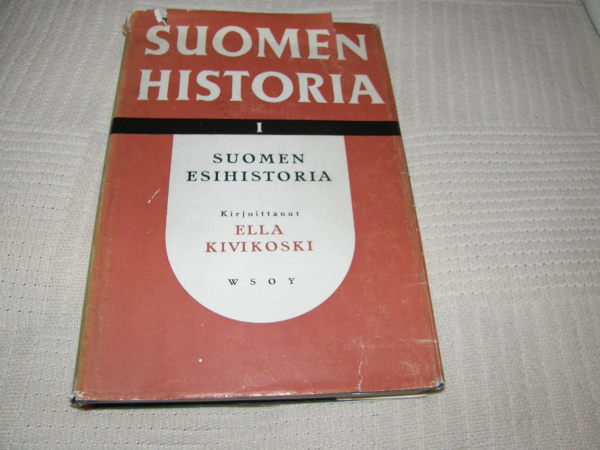Ella Kivikoski Suomen esihistoria -sid 