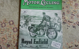 Motor Cycling  july -55