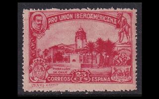 Espanja 544~1 ** Iberoamerikka 25 C rosohammaste (1930)