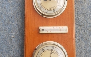 Ilmapuntari-ilmankosteus-lämpötilamittaristo (vintage)