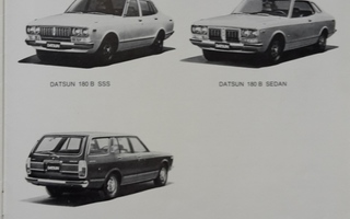 Datsun 180B -esite 70-luvun lopusta