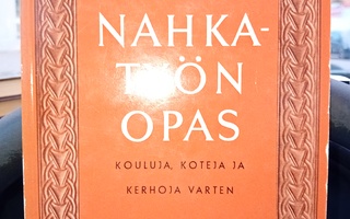 Buhler :  Nahkatyön opas  + kaavat ( SIS POSTIKULU  )