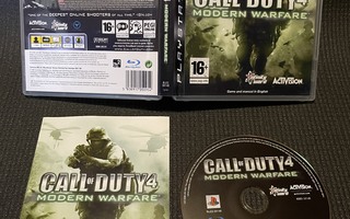 Call of Duty 4 Modern Warfare - Nordic PS3 - CiB