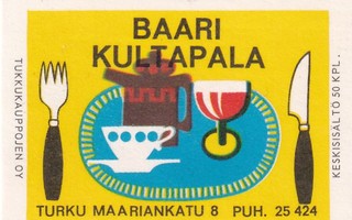 Turku,  Baari Kultapala    .     b411