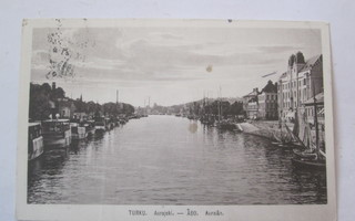 VANHA Postikortti Turku 1916