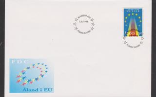 Åland FDC 1995 Euroopan Unioni