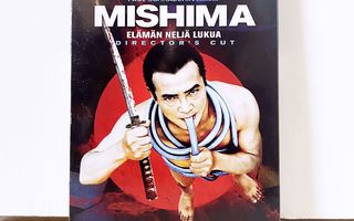 Mishima - Elämän neljä lukua (1985) DVD Slipcover Suomijulk.