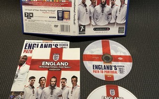 England International Football PS2 - CIB