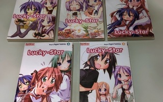 Lucky Star -manga, osat 1-6 (englanti)
