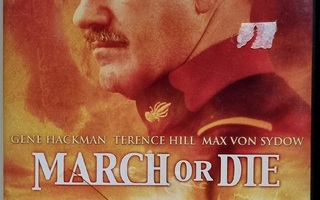 MARCH OR DIE / HORNANMARSSI DVD