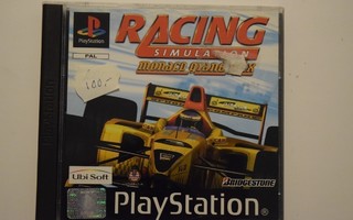 PS1 - Racing Simulation Monaco Grand Prix ( CIB )