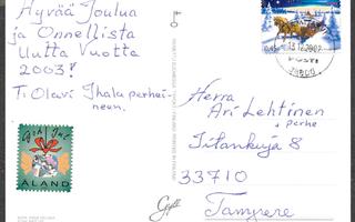 Postilähetys - Joulu 2002 (LAPE 1622) Jämijärvi 13.12.2002