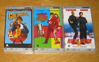 PACK 15 Austin Powers Goldmember Spy who Shagged Rush hour 2