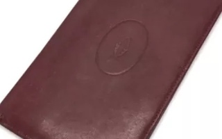 CARTIER WALLET CARD WITH BORDEAUX LEATHER