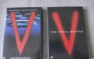 V - Minisarja & V - Viimeinen taistelu / Final Battle (DVD)