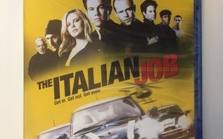 The Italian Job (Blu-ray) Mark Wahlberg, Jason Statham (UUSI