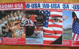 SUOMI - USA lehdet no:t 1/09 3 & 4/10 & 1 & 2 2011