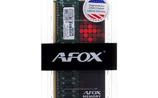 AFOX DDR3 8G 1600 UDIMM -muistimoduuli 8 Gt 1600