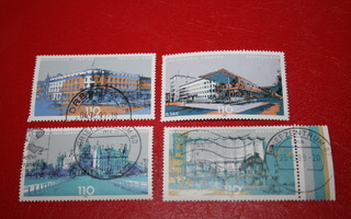 Saksa postimerkki rakennuksia