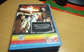 Ku klux klan. Vhs. Lee marvin. Richard burton