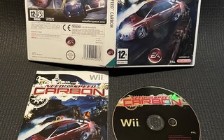 Need for Speed Carbon Wii - CiB
