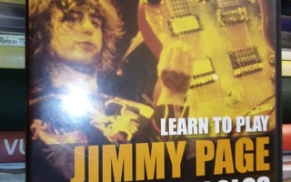 CD + DVD : LEARN TO PLAY JIMMY PAGE THE SOLOS ( SIS POSTIKUL
