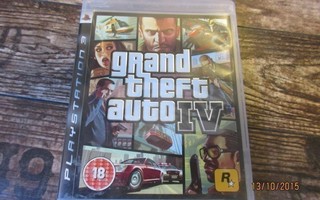 PS3 Grand Theft Auto IV (GTA IV) CIB