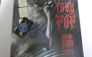 IGGY POP - KISS MY BLOOD  3LP+DVD BOX SET UUSI