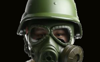 TACTICAL AIRSOFT GAS MASK GREEN - HEAD HUNTER STORE.