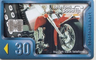 Puhelinkortti Eesti  Telefon  30 p253