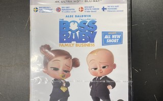 Boss Baby 2 - perhebisnes 4K Ultra HD+Blu-ray (UUSI)