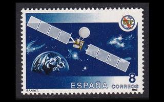 Espanja 2939 ** ITU 125v satelliiitti (1990)