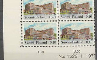 1973 Tamperen postitalo nelilö nrolla 1529 ++
