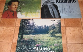 Mauno Kuusisto 3 LP:n paketti