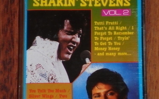 C-kasetti - Elvis Presley & Shakin' Stevens - Vol 2  1986 NM