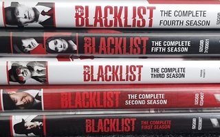 Blacklist kaudet 1-5 -Blu-Ray